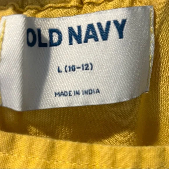 Old Navy Yellow Dress and Sweater. Girls Size L (10/12) - Picture 6 of 7